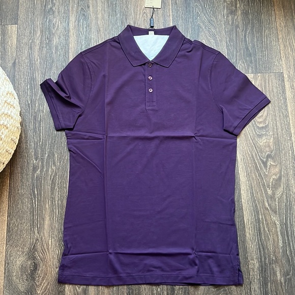 Burberry Polo in Deep Aubergine - Picture 1 of 6